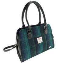 Load image into Gallery viewer, Authentic Tartan Harris Tweed Midi Tote Bag