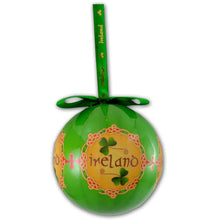 Load image into Gallery viewer, Shamrock Designed Ireland Bauble