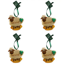 Load image into Gallery viewer, Wooden Sheep Irish Hanging Ornament
