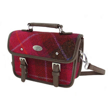 Load image into Gallery viewer, Ladies Scottish Harris Tweed Mini Satchel