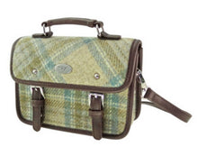 Load image into Gallery viewer, Ladies Scottish Harris Tweed Mini Satchel