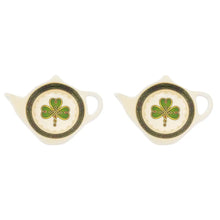 Load image into Gallery viewer, Gaelsong Shamrock Celtic Teabag Holder
