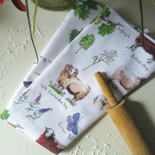 Load image into Gallery viewer, Out In The Fields Tea Towel