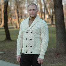 Load image into Gallery viewer, Double Breasted Shawl Cardigan