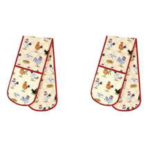 Load image into Gallery viewer, Farmhouse Chicken Double Oven Glove
