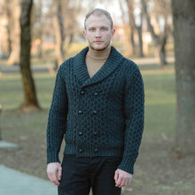 Load image into Gallery viewer, Double Breasted Shawl Cardigan
