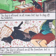 Load image into Gallery viewer, The Dog Rules Cotton Tea Towel