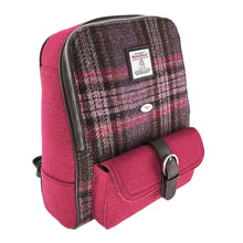 Load image into Gallery viewer, Two Tone Harris Tweed Naver Backpack