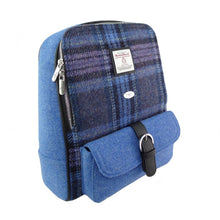 Load image into Gallery viewer, Two Tone Harris Tweed Naver Backpack