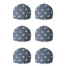 Load image into Gallery viewer, Packs of Fluffy Flock Grey Irish Sheep Quilted Tea Cosy