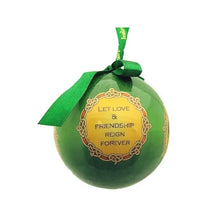 Load image into Gallery viewer, Claddagh Ring Designed Christmas Bauble