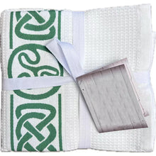 Load image into Gallery viewer, Celtic Waffle Towels set of 2