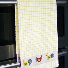Load image into Gallery viewer, Packs of Poli-Dri Chickens Cotton Tea Towel