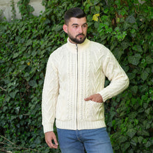 Load image into Gallery viewer, Mens Zipper Cardigan