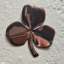 Load image into Gallery viewer, Shamrock Irish Mother Blessing Pewter Wall Art