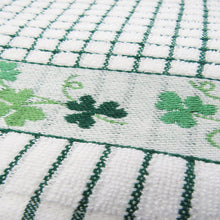 Load image into Gallery viewer, Samuel Lamont Poli-Dri Jacquard Tea Towel Shamrock