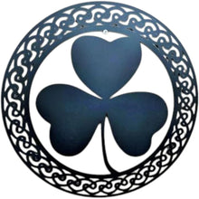 Load image into Gallery viewer, Exclusively Irish Shamrock Leaf Celtic Wall Hang Decor