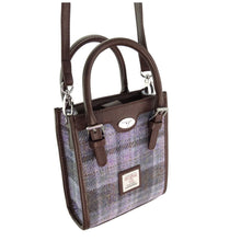 Load image into Gallery viewer, Harris Tweed Mini Tartan Tote Bag