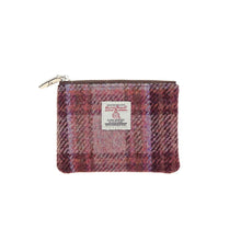 Load image into Gallery viewer, Harris Tweed 'Eriskay' Small Coin Zip Pouch