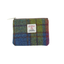 Load image into Gallery viewer, Harris Tweed 'Eriskay' Small Coin Zip Pouch