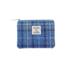 Load image into Gallery viewer, Harris Tweed 'Eriskay' Small Coin Zip Pouch