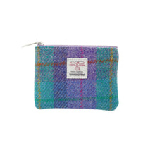 Load image into Gallery viewer, Harris Tweed 'Eriskay' Small Coin Zip Pouch
