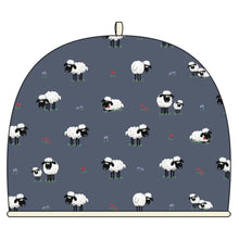 Load image into Gallery viewer, Packs of Fluffy Flock Grey Irish Sheep Quilted Tea Cosy