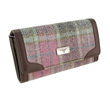 Load image into Gallery viewer, Harris Tweed 'Bute' Tartan Long Purse