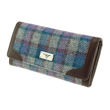 Load image into Gallery viewer, Harris Tweed 'Bute' Tartan Long Purse