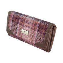 Load image into Gallery viewer, Harris Tweed 'Bute' Tartan Long Purse