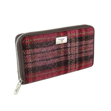 Load image into Gallery viewer, Harris Tweed 'Staffa' Large Zip Purse