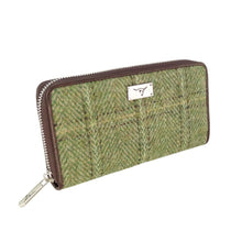Load image into Gallery viewer, Harris Tweed 'Staffa' Large Zip Purse