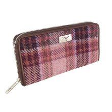 Load image into Gallery viewer, Harris Tweed 'Staffa' Large Zip Purse