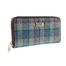 Load image into Gallery viewer, Harris Tweed 'Staffa' Large Zip Purse