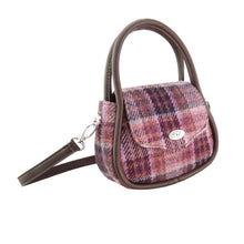Load image into Gallery viewer, Harris Tweed 'Buchan' Round Mini Handbag