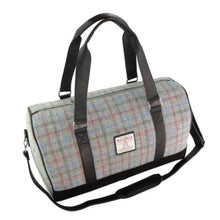 Load image into Gallery viewer, Harris Tweed Tartan Weekend Travel Bag
