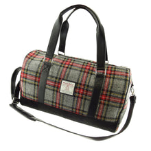Load image into Gallery viewer, Harris Tweed Tartan Weekend Travel Bag