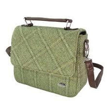 Load image into Gallery viewer, Harris Tweed Square Tartan Shoulder Bag