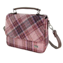 Load image into Gallery viewer, Harris Tweed Square Tartan Shoulder Bag