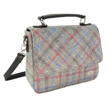 Load image into Gallery viewer, Harris Tweed Square Tartan Shoulder Bag