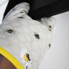 Load image into Gallery viewer, Packs of Bee Happy Whimsical Bee Cotton Gauntlet