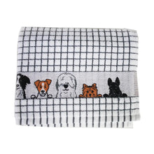 Load image into Gallery viewer, Packs of Poli-Dri Dogs Cotton Tea Towel