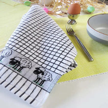 Load image into Gallery viewer, Samuel Lamont Poli Dry Jacquard Sheep Tea Towel