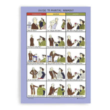 Load image into Gallery viewer, Tottering Guide to Marital Harmony Tea Towel