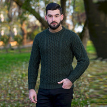 Load image into Gallery viewer, Mens Merino Aran Sweater