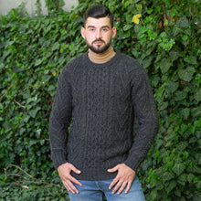 Load image into Gallery viewer, Mens Merino Aran Sweater