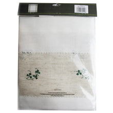 Load image into Gallery viewer, Packs of Linen of Kinsale Shamrock Table Runner 14x54 Inches Linen