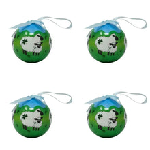 Load image into Gallery viewer, Shamrock Sheep Christmas Bauble