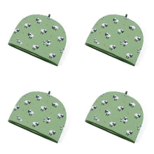 Load image into Gallery viewer, Fluffy Flock Green, Quilted Tea Cozy