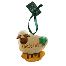 Load image into Gallery viewer, Wooden Sheep Irish Hanging Ornament